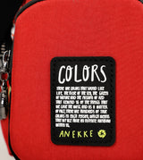 Bandolera roja con bolsillos Nature Colors