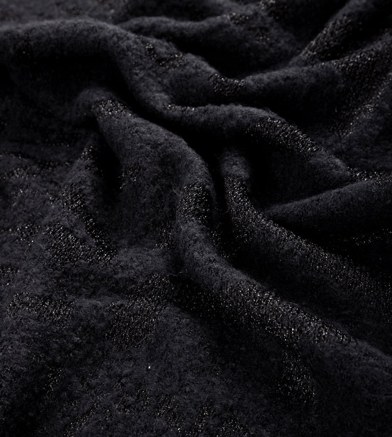Bufanda logomanía negro