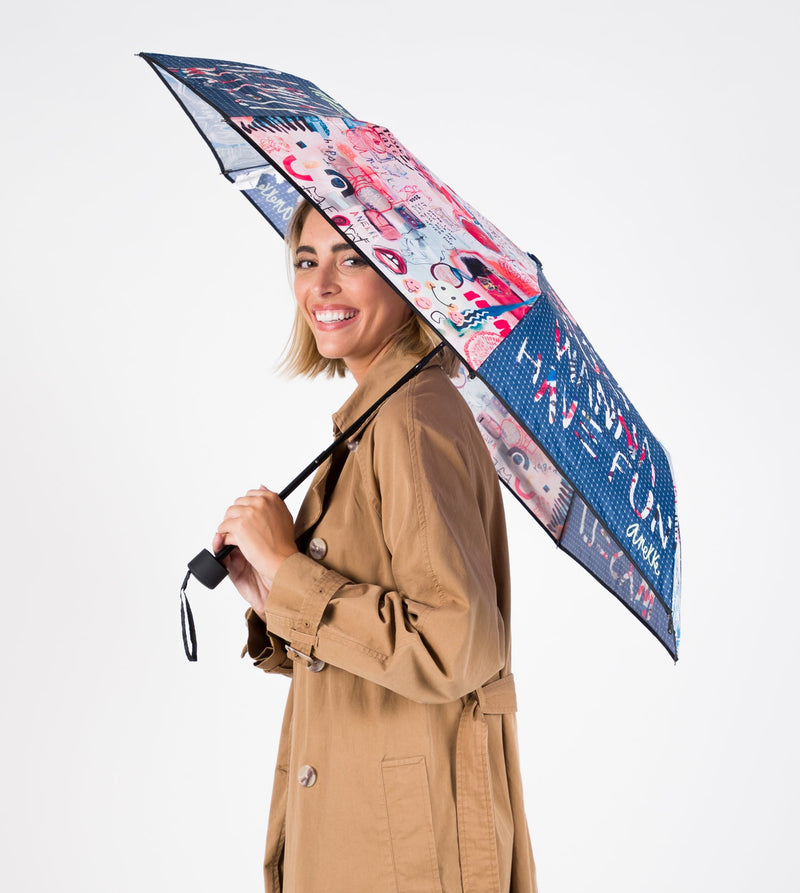 Paraguas plegable manual Fun & Music
